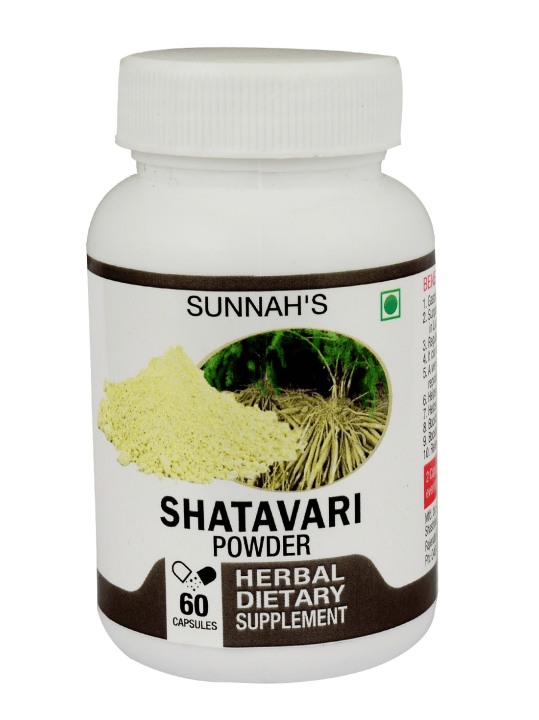 SHATAVARI POWDER CAPSULES Nutri Labs
