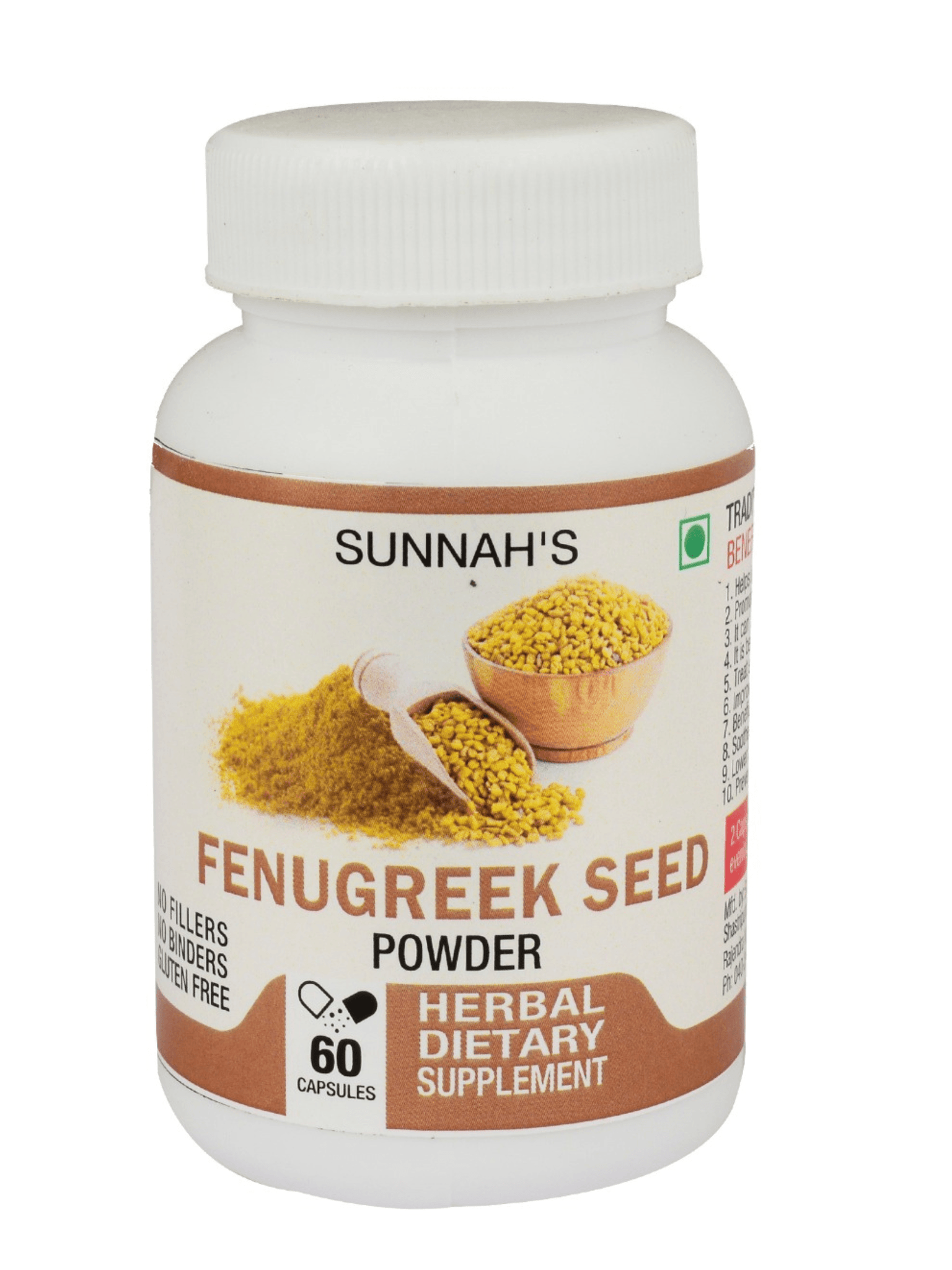 FENUGREEK SEED POWDER CAPSULES Nutri Labs
