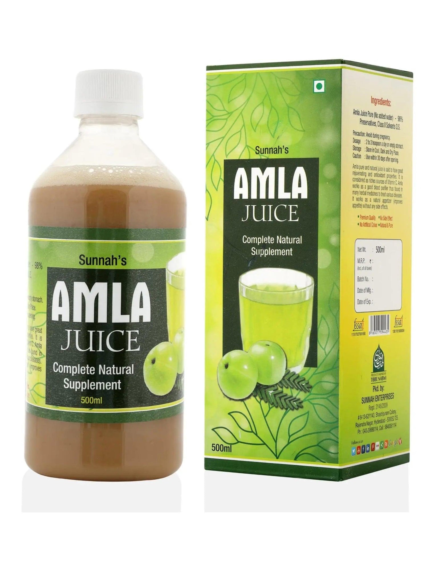 AMLA JUICE Nutri Labs