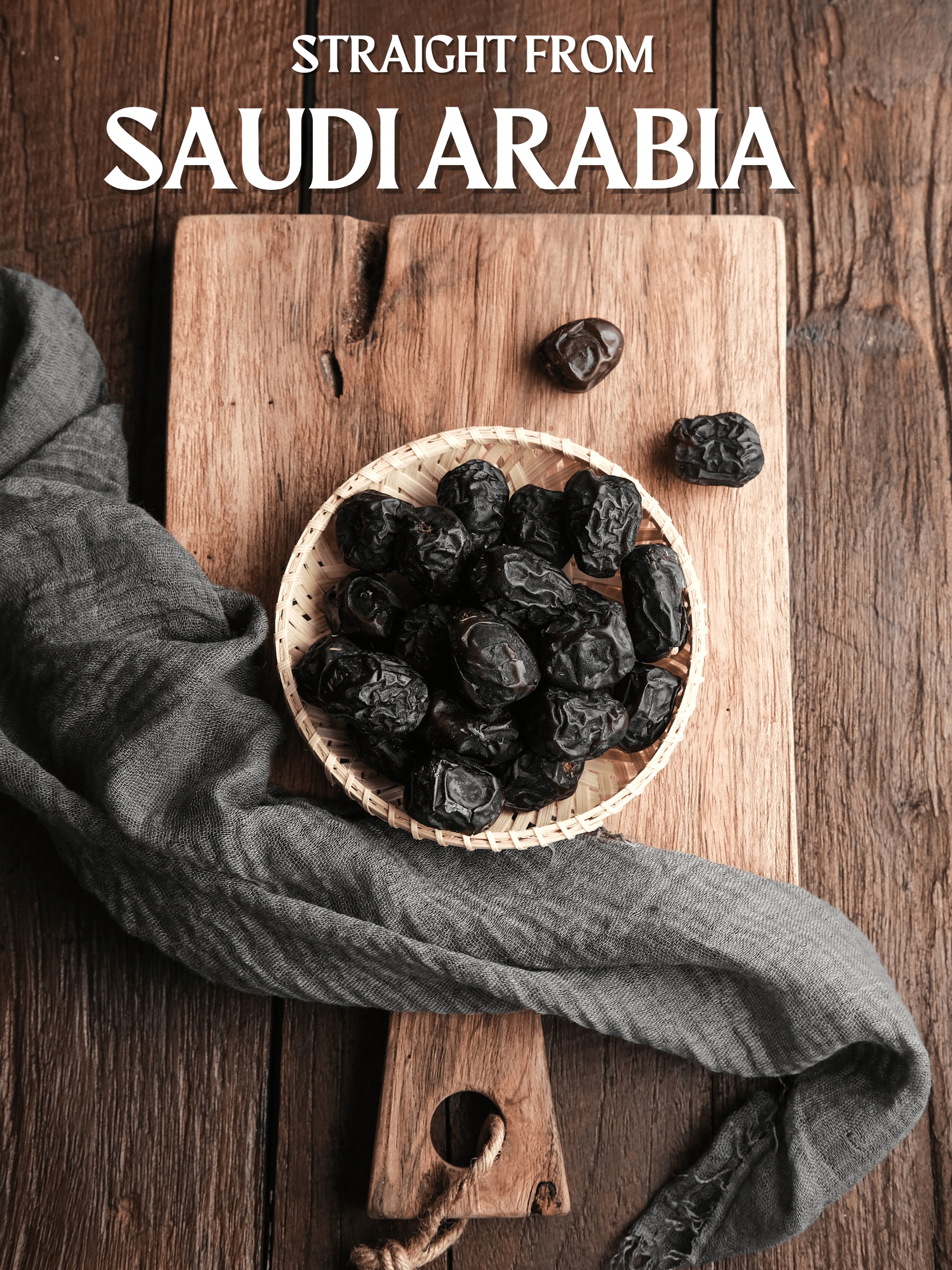 ARABIAN AJWA DATES -500gm Nutri Labs